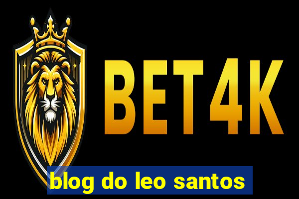 blog do leo santos